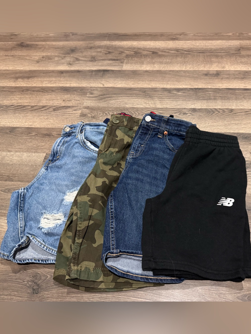 Levi's Kids Black Athletic Shorts with Logo
